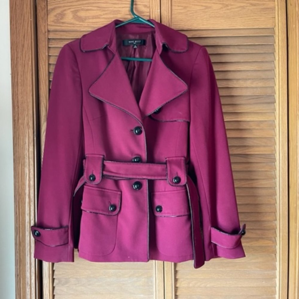 Women's suit Jacket, Nine West, size 6, Maroon